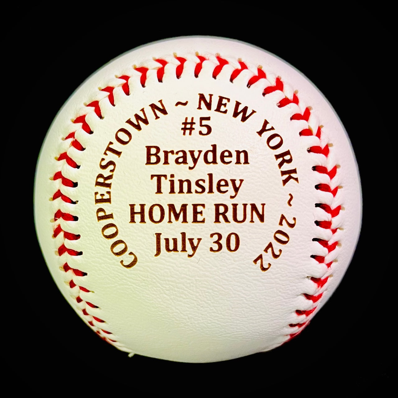 Baseball Engraving